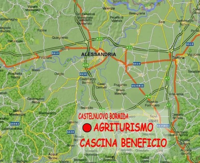 Вилла Cascina Beneficio Кастельнуово-Бормида Экстерьер фото